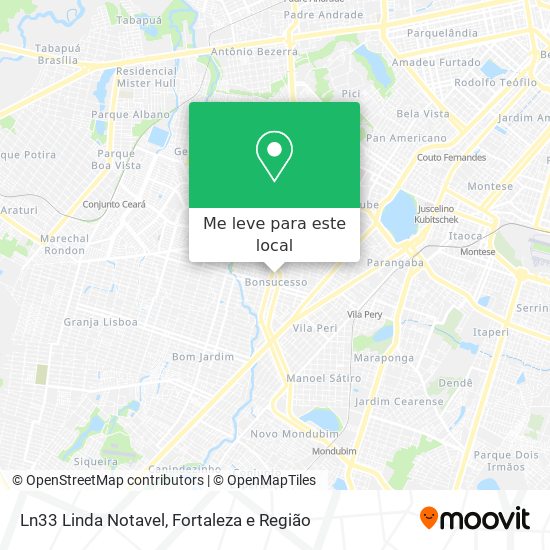 Ln33 Linda Notavel mapa