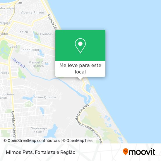 Mimos Pets mapa