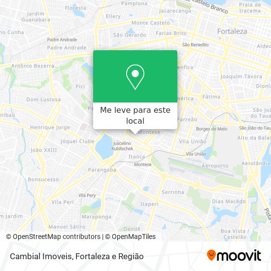 Cambial Imoveis mapa