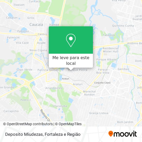 Deposito Miudezas mapa