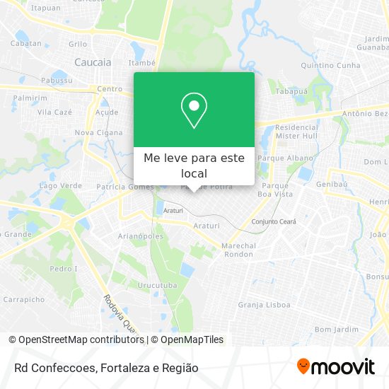 Rd Confeccoes mapa