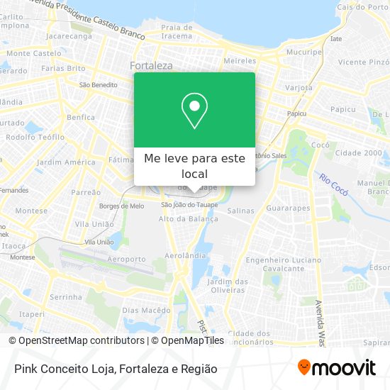 Pink Conceito Loja mapa