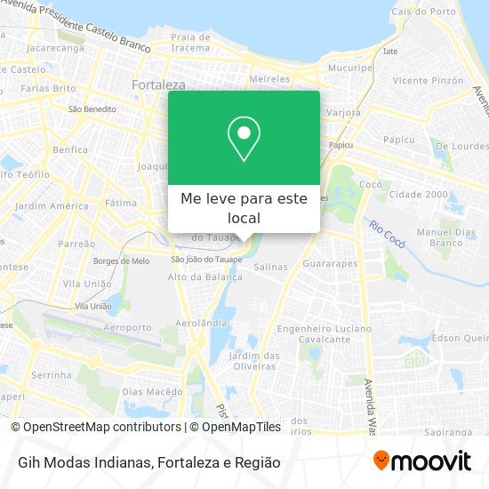 Gih Modas Indianas mapa