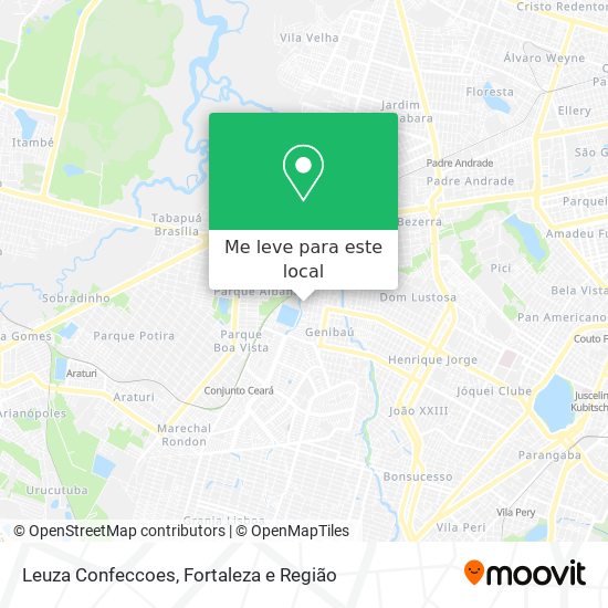 Leuza Confeccoes mapa