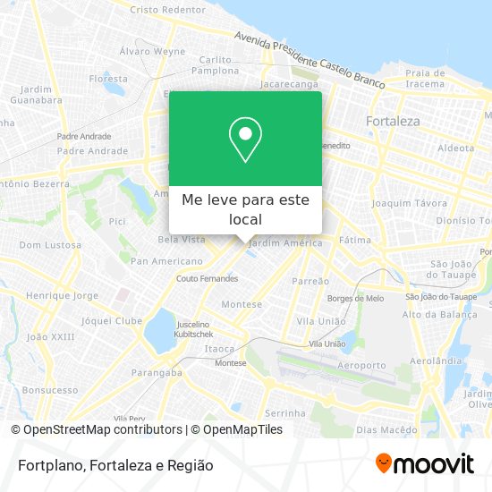 Fortplano mapa