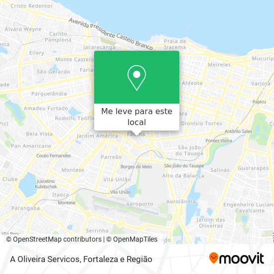 A Oliveira Servicos mapa