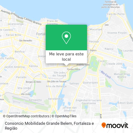 Consorcio Mobilidade Grande Belem mapa