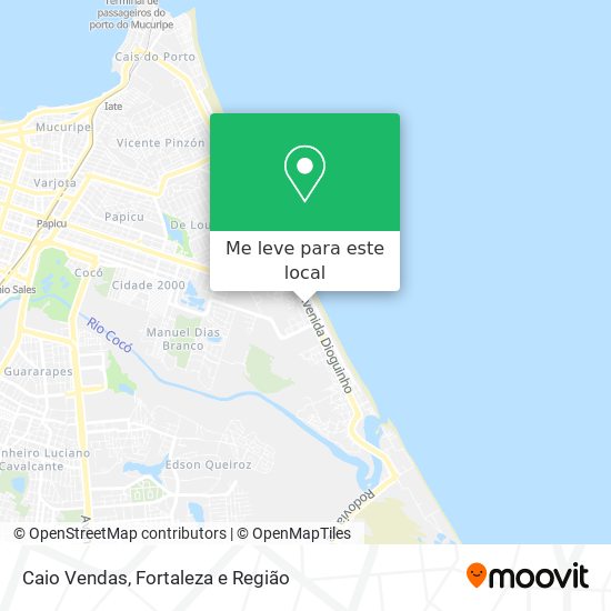 Caio Vendas mapa