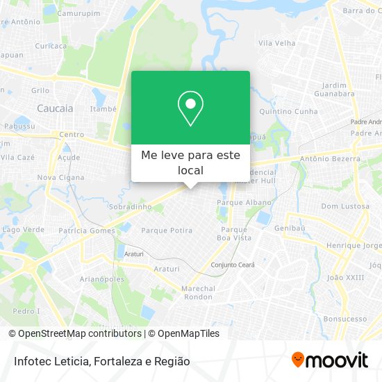 Infotec Leticia mapa
