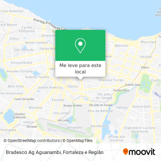 Bradesco Ag Aguanambi mapa