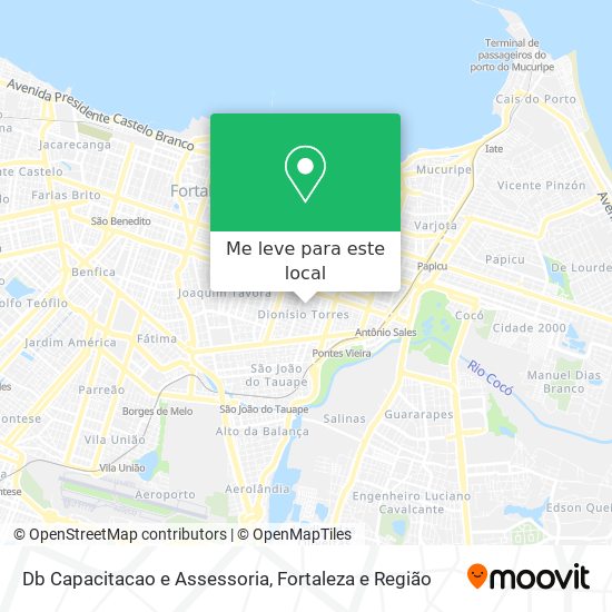 Db Capacitacao e Assessoria mapa