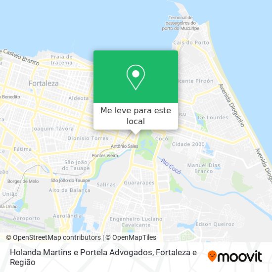 Holanda Martins e Portela Advogados mapa