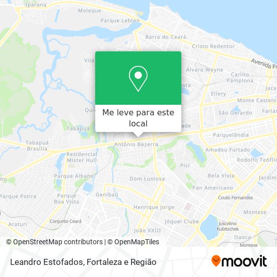 Leandro Estofados mapa