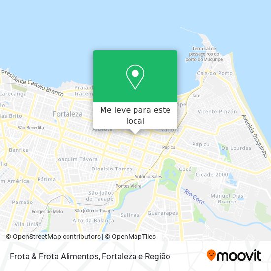 Frota & Frota Alimentos mapa