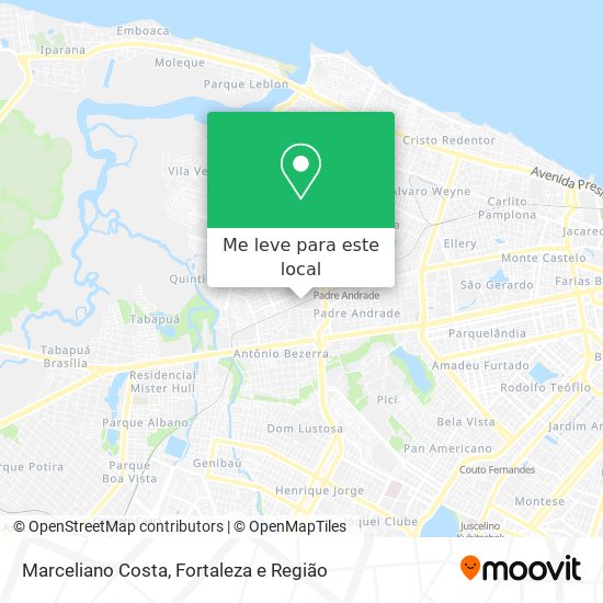 Marceliano Costa mapa