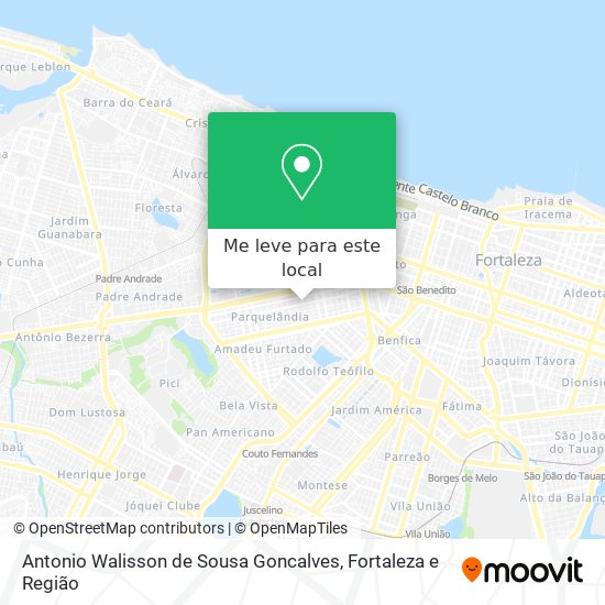 Antonio Walisson de Sousa Goncalves mapa