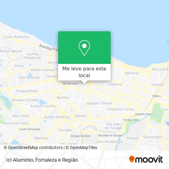 Icl Alumínio mapa