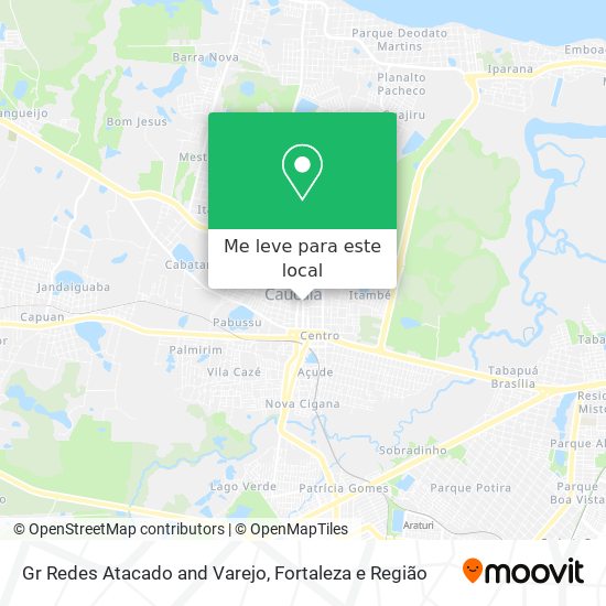 Gr Redes Atacado and Varejo mapa
