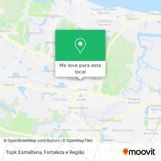 Topk Esmalteria mapa