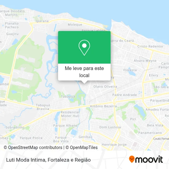 Luti Moda Intima mapa