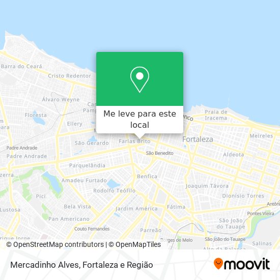 Mercadinho Alves mapa