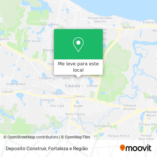 Deposito Construir mapa