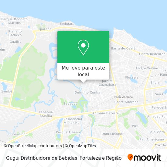 Gugui Distribuidora de Bebidas mapa