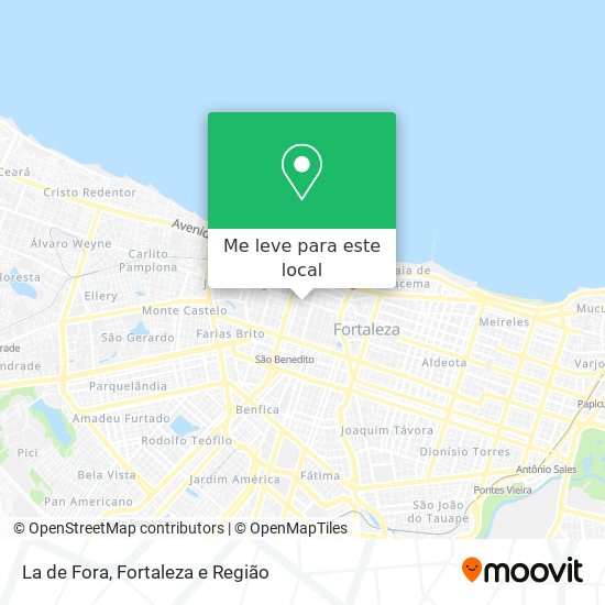La de Fora mapa