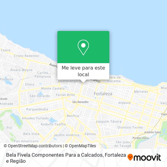 Bela Fivela Componentes Para a Calcados mapa