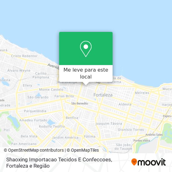 Shaoxing Importacao Tecidos E Confeccoes mapa