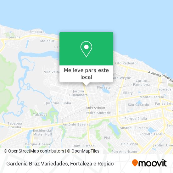 Gardenia Braz Variedades mapa