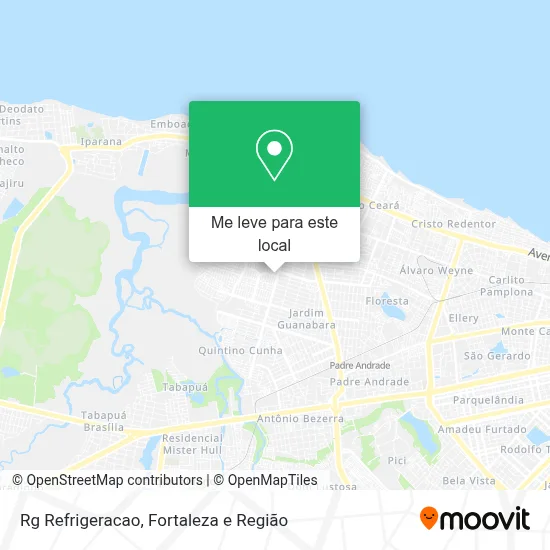 Rg Refrigeracao mapa