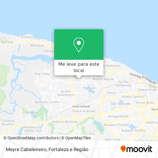 Meyre Cabeleireiro mapa