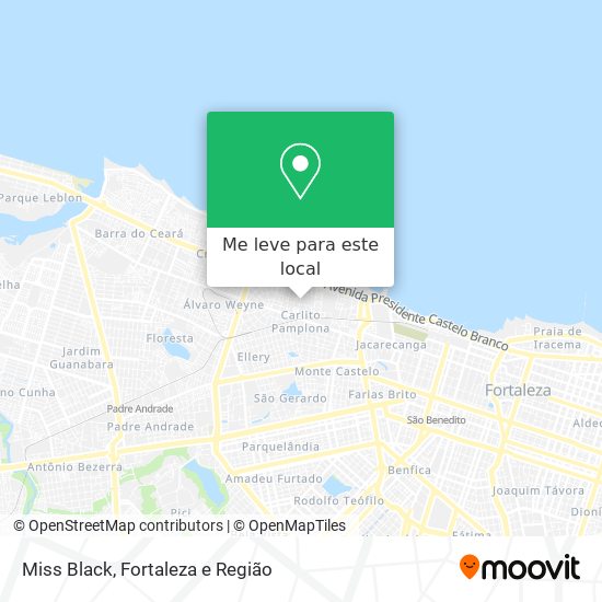 Miss Black mapa