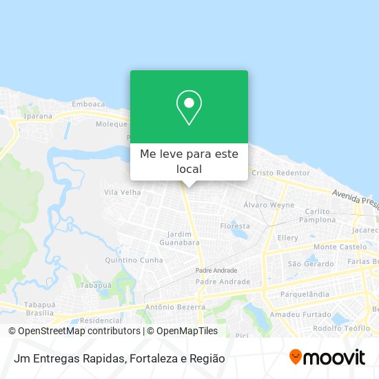 Jm Entregas Rapidas mapa