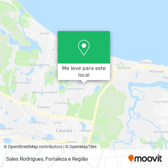 Sales Rodrigues mapa