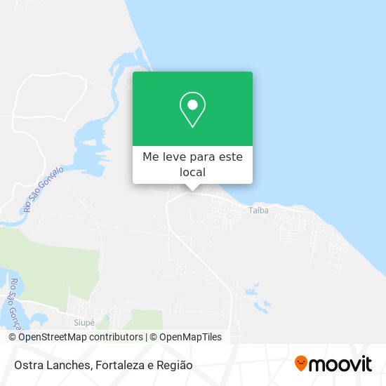 Ostra Lanches mapa