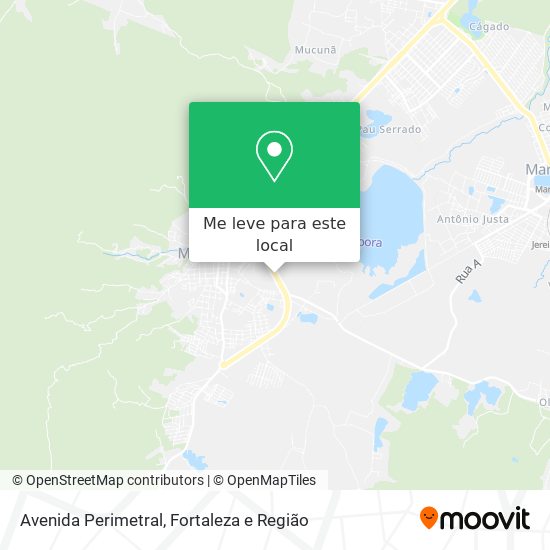 Avenida Perimetral mapa