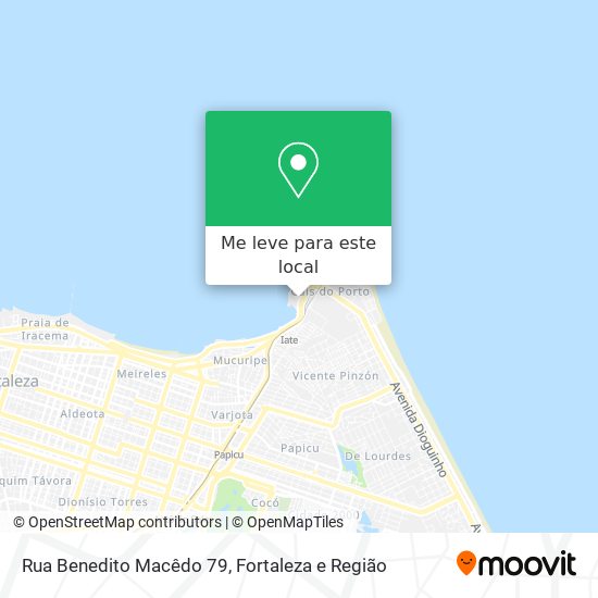 Rua Benedito Macêdo 79 mapa