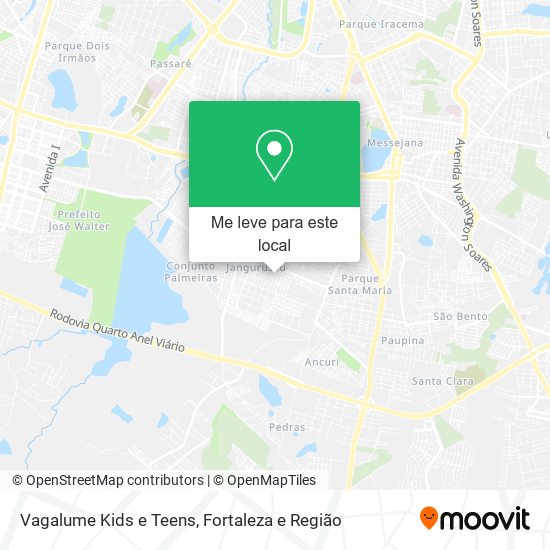 Vagalume Kids e Teens mapa