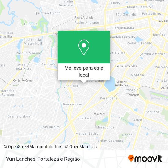 Yuri Lanches mapa