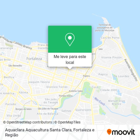 Aquaclara Aquacultura Santa Clara mapa