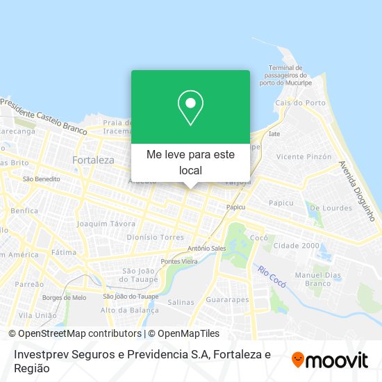 Investprev Seguros e Previdencia S.A mapa
