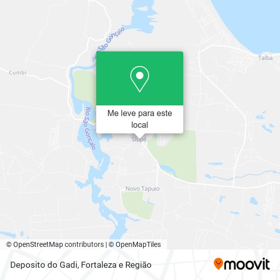 Deposito do Gadi mapa
