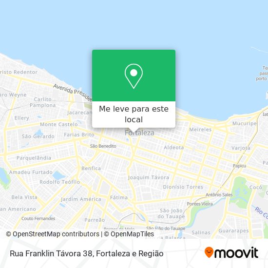 Rua Franklin Távora 38 mapa