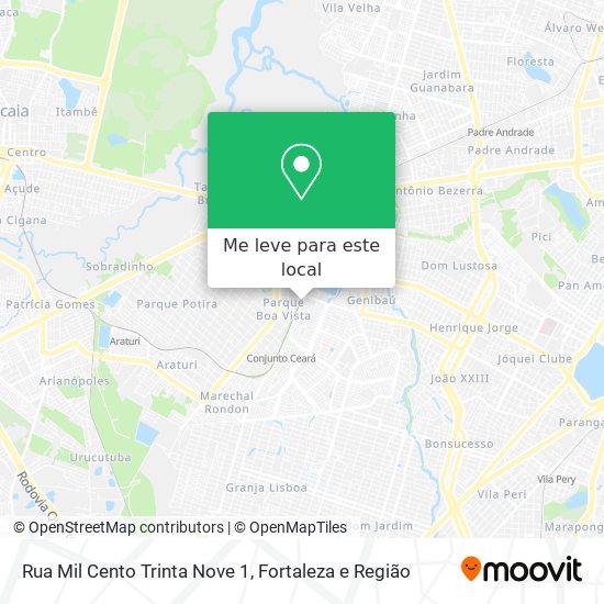 Rua Mil Cento Trinta Nove 1 mapa