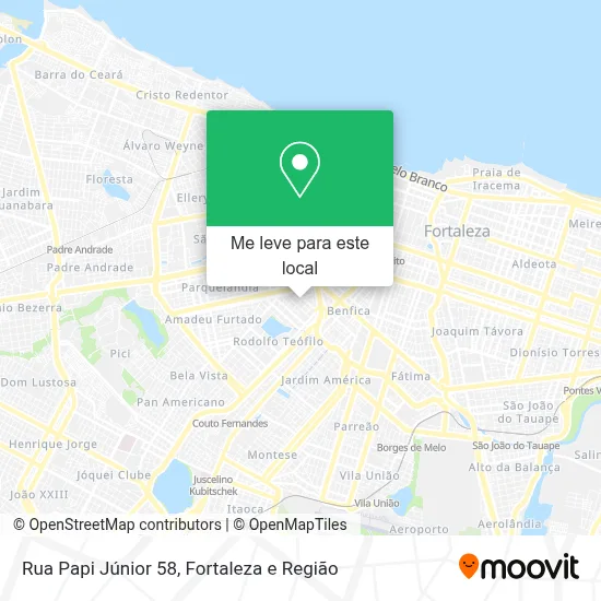 Rua Papi Júnior 58 mapa