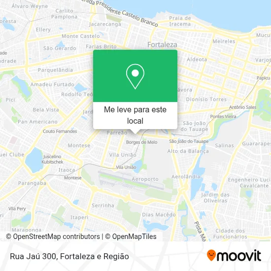 Rua Jaú 300 mapa