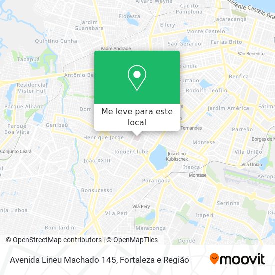 Avenida Lineu Machado 145 mapa