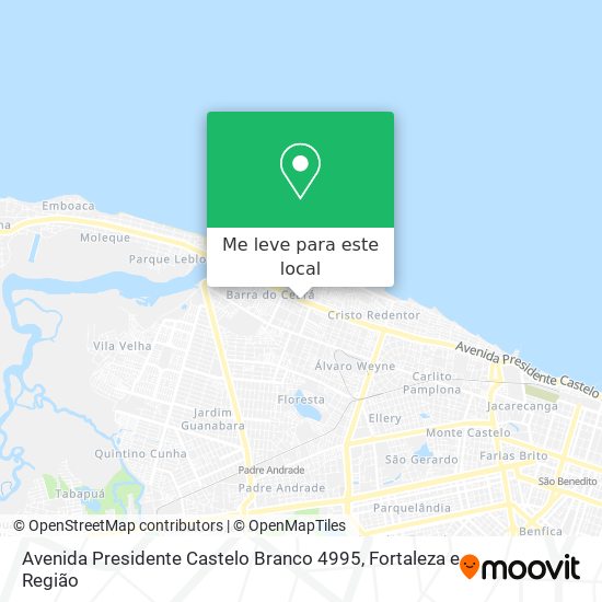 Avenida Presidente Castelo Branco 4995 mapa